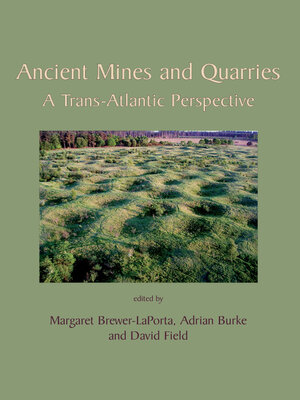 cover image of Ancient Mines and Quarries